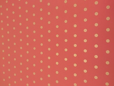 Goma Estampada Lunares Rosa 7004